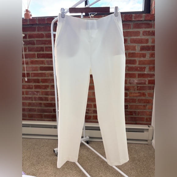 White Tailored Pants - Picture 11 of 11